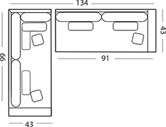 37 WALLACE SECTIONAL