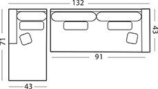 37 WALLACE SECTIONAL
