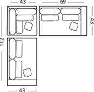 37 WALLACE SECTIONAL