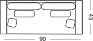 37 WALLACE SECTIONAL