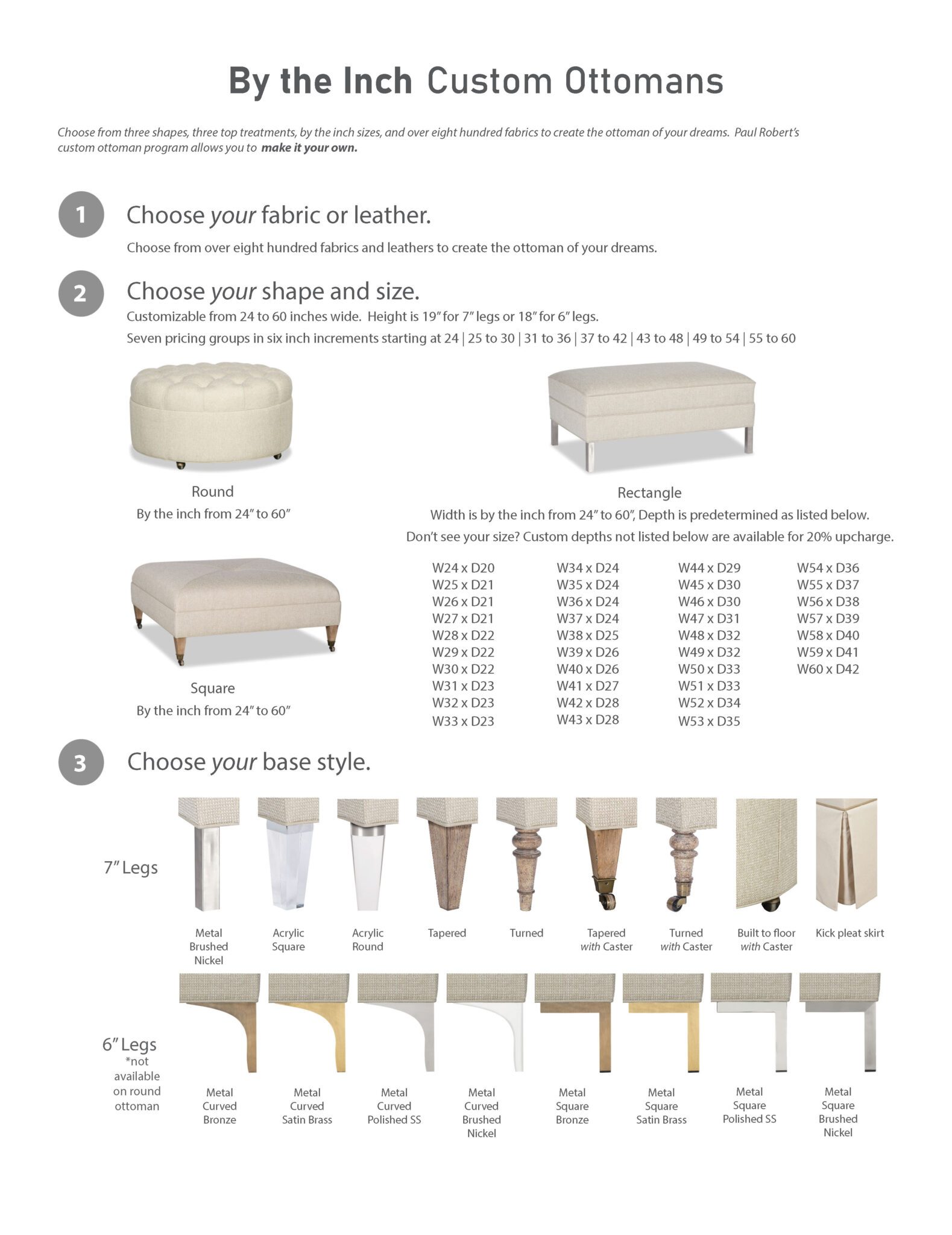 Quick Ship Paul Robert Furniture